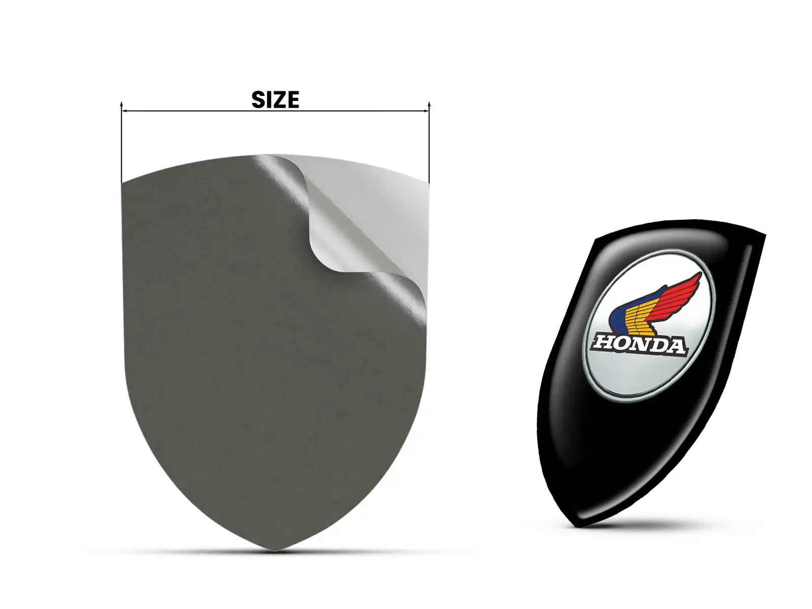 Honda Badge Auto Personalizzati Max Durevoli Chic Design